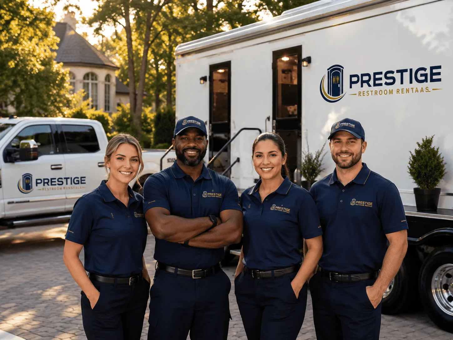 Trusted Luxury Portable Restrooms company in Falcon, NC